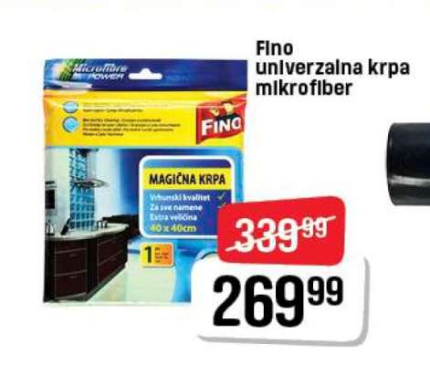Fino univerzalna krpa mikrofiber