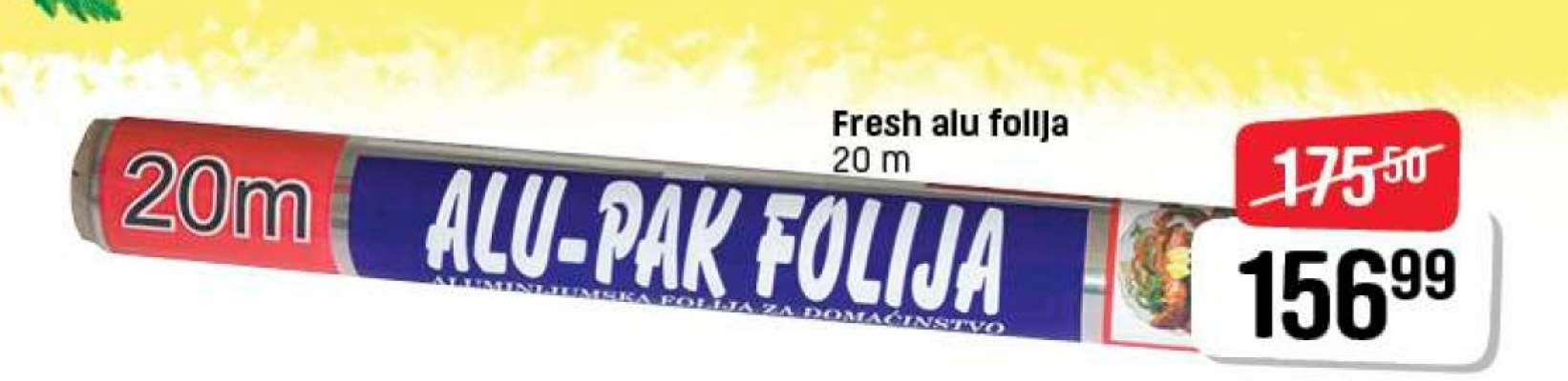 Fresh alu folija 20 m