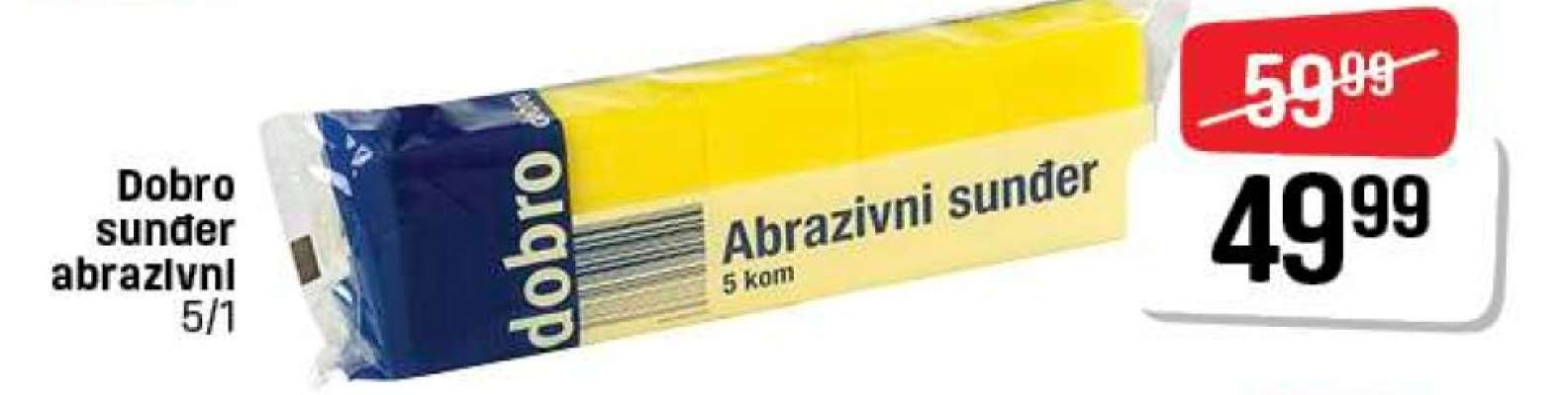 Dobro sunder abrazivni 5/1