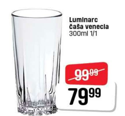 Luminarc čaša venecia