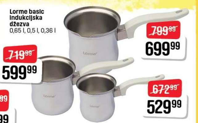 Lorme basic Indukcijska džezva