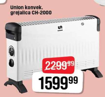 Unlon konvek. grejalica CH-2000