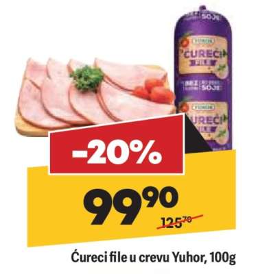 ćureći file u crevu Yuhor 100g