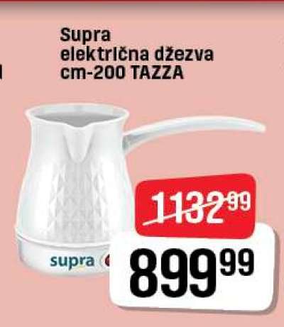 Supra električna džezva cm-200 TAZZA