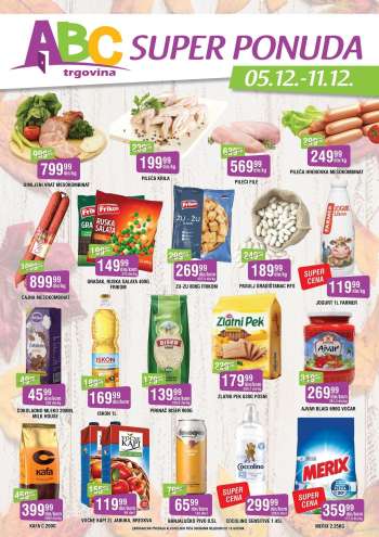 ABC Trgovina katalog - 05.12.2025 - 11.12.2025.