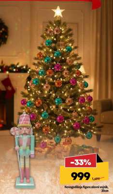 Novogodišnja figura olovni vojnik