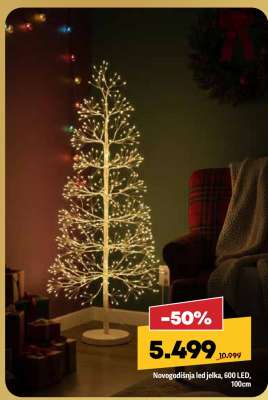 Novogodišnja led jelka