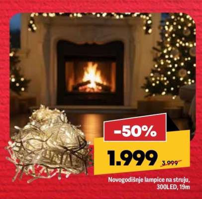 Novogodišnje lampice na struju