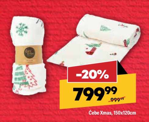 Čebe Xmas, 150x120cm