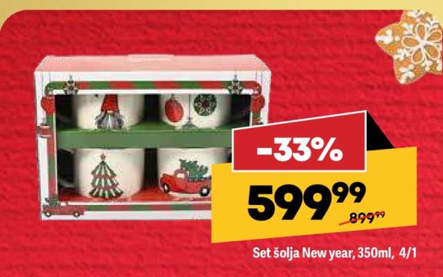 Set šolja New year