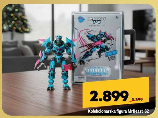 Kolekcionarska figura MrBeast S2
