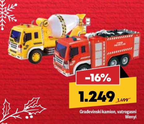 Građevinski kamion, vatrogasni Wenyi