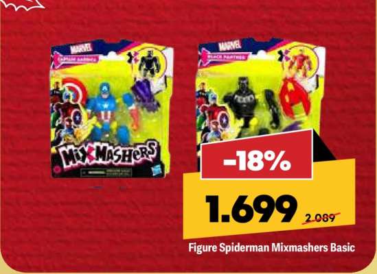 Figure Spiderman Mixmashers Basic