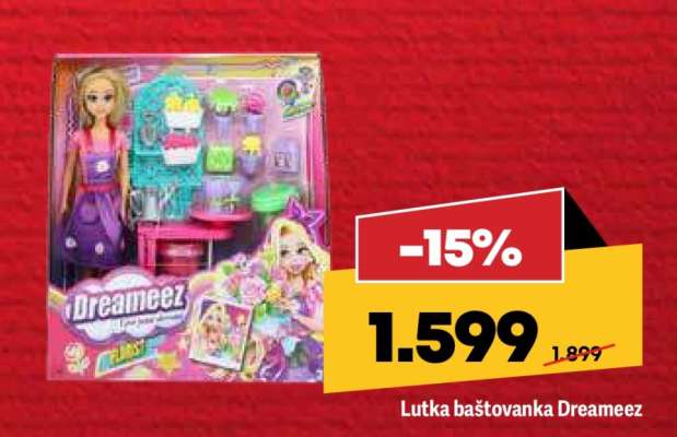 Lutka baštovanka Dreameez