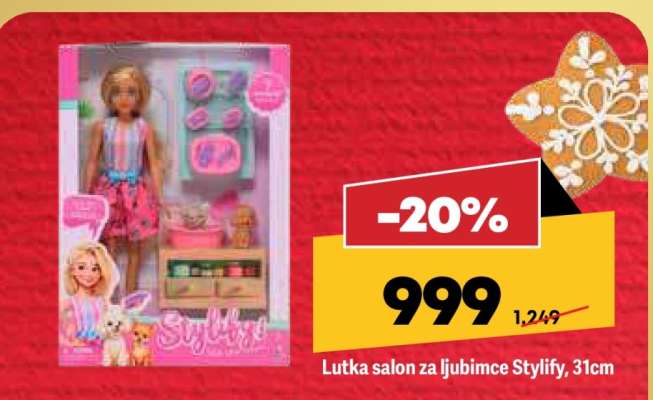 Lutka salon za ljubimce Stylify, 31cm