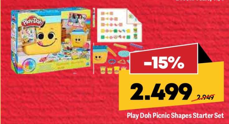 Play Doh Picnic Shapes Starter Set