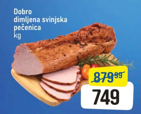 Dobro dimljena svinjska pečenica