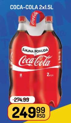 Coca Cola 2x1.5L