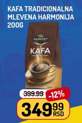Kafa Tradicionalna Mlevena Harmonija 200g
