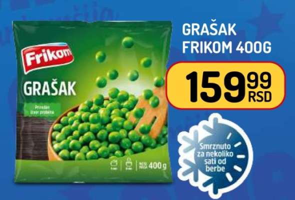 Grašak Frikom 400g