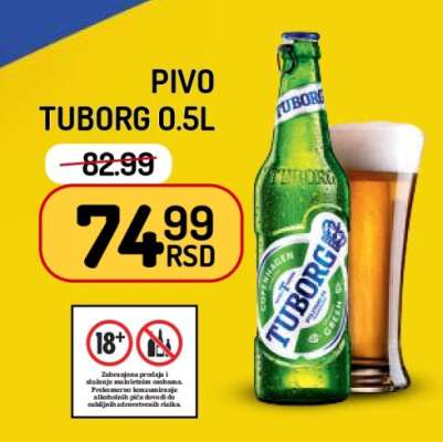 PIVO TUBORG 0,5l