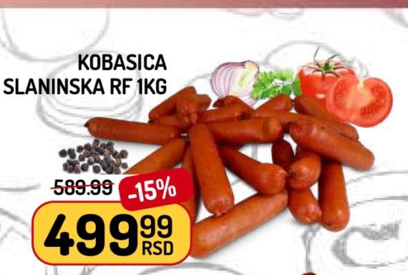 KOBASICA SLANINSKA RF 1kg