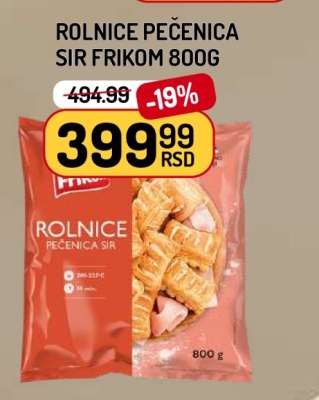 Rolnice pečenica sir Frikom 800g