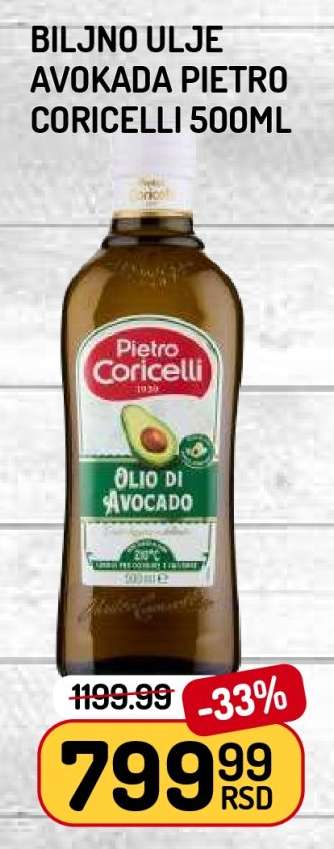 Biljno ulje avokada Pietro Coricelli 500ml