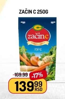 Začin C 250g