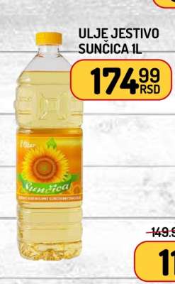 ULJE JESTIVO SUNČICA 1L