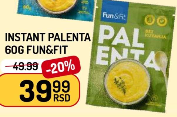 Instant Palenta 60g Fun&Fit