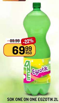 Sok One on One Egzotik 2L