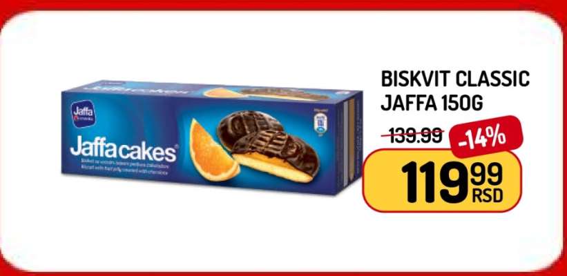 Biskvit classic Jaffa 150g