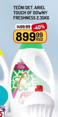 Tečni det. Ariel Touch of Downy Freshness 2.35kg