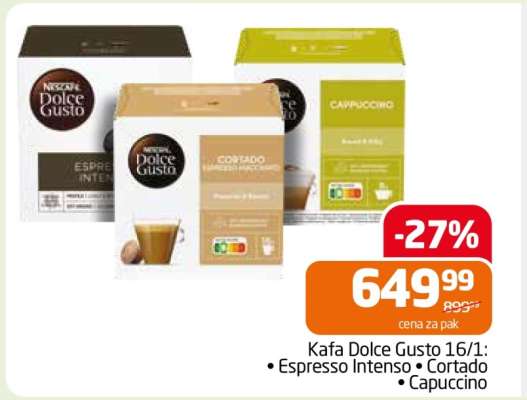 Kafa Dolce Gusto 16/1