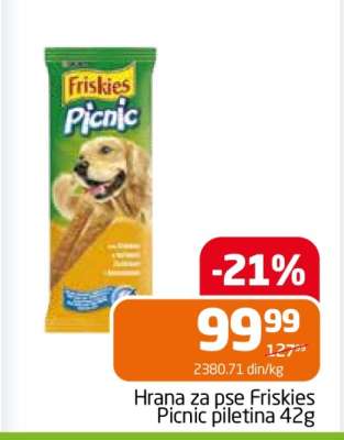 Hrana za pse Friskies picnic piletina 42g