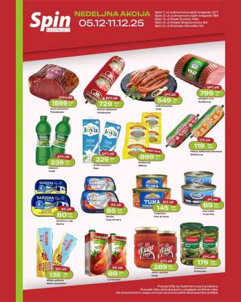 Spin Market katalog - 05.12.2025 - 11.12.2025.
