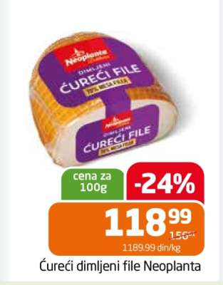 Ćureći dimljeni file Neoplanta