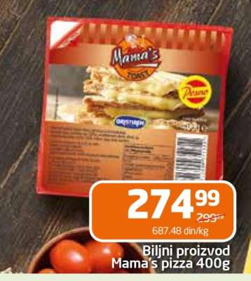 Mama's pizza 400g