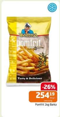 Pomfrit 1kg Barka