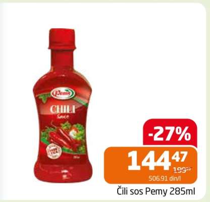 Čili sos Pemy 285ml