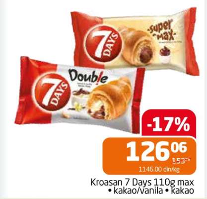Kroasan 7 Days 110g MAX