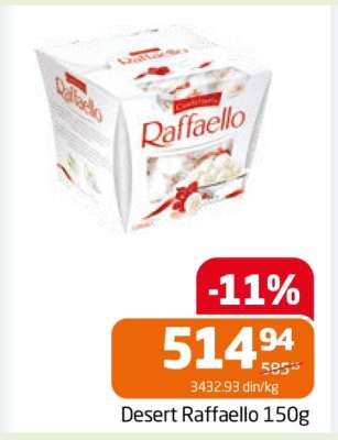 Desert Raffaello 150g