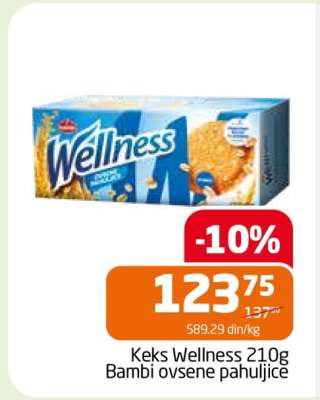 Keks Wellness 210g