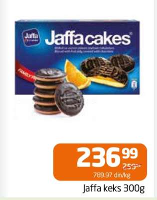 Jaffa keks 300g