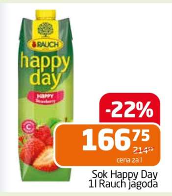 Sok Happy Day 1l Rauch jagoda