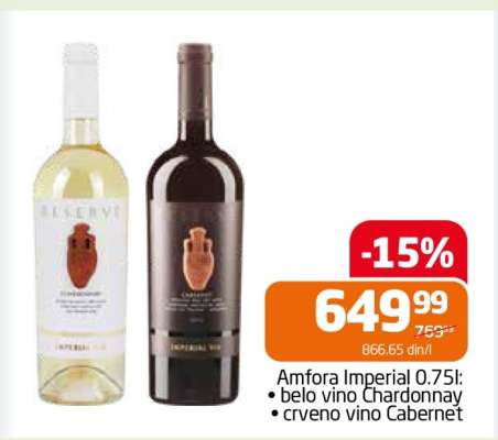 Amfora Imperial 0.75l