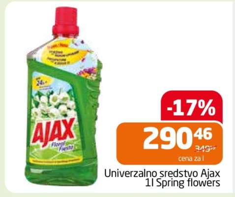 Univerzalno sredstvo Ajax 1l Spring flowers