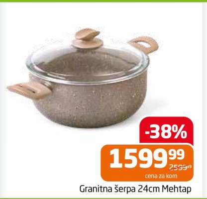 Granitna šerpa 24cm Mehtap