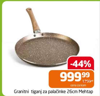Granitni tiganj za palačinke 26cm Mehtap